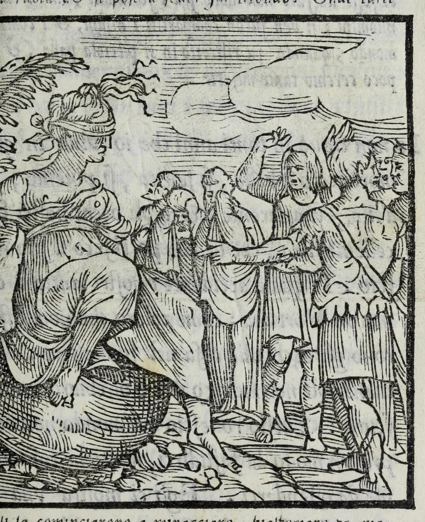 An illustration from La zvcca del Doni, 1551, leaf 309