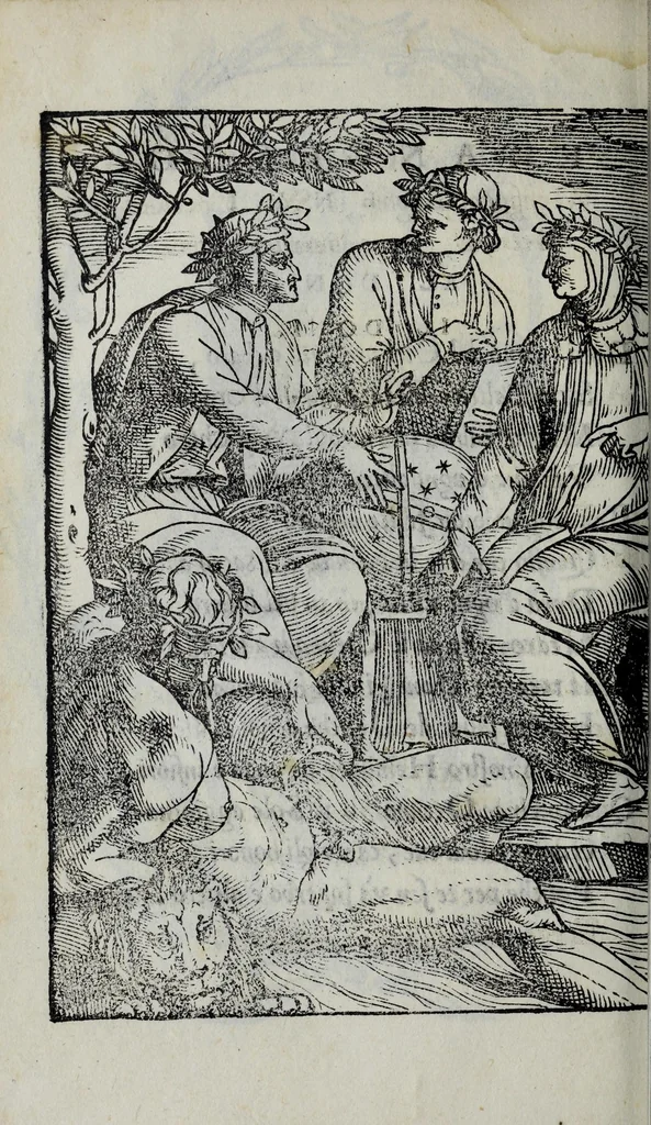 An illustration from La zvcca del Doni, 1551, leaf 470