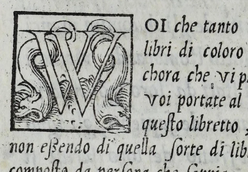 An illustration from La zvcca del Doni, 1551, leaf 580