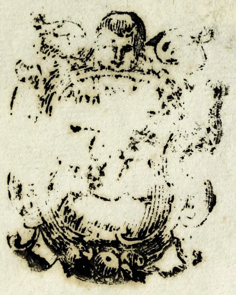 An illustration from La zvcca del Doni, en spañol, 1551, leaf 179