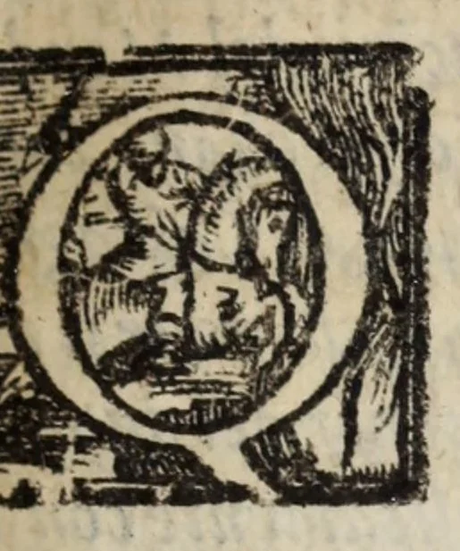 An illustration from La zvcca del Doni fiorentino, divisa in cinqve libri di gran ualore, sotto titolo di poca consideratione .., 1565, leaf 161