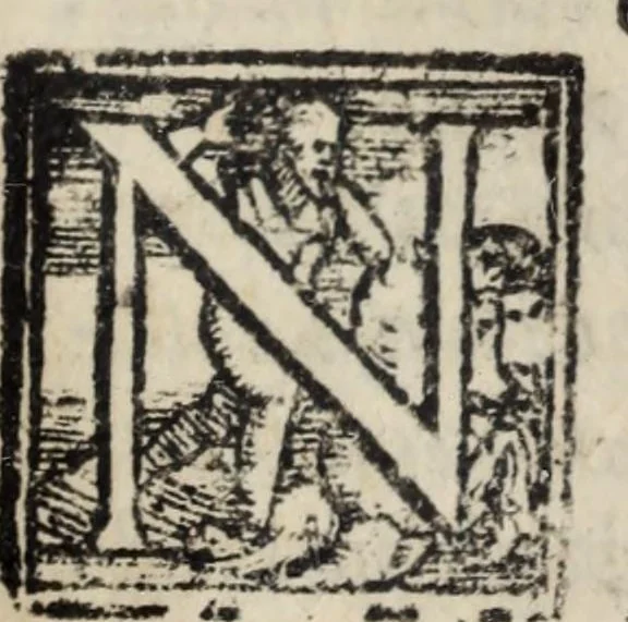 An illustration from La zvcca del Doni fiorentino, divisa in cinqve libri di gran ualore, sotto titolo di poca consideratione .., 1565, leaf 171