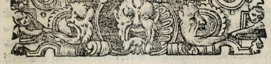 An illustration from La zvcca del Doni fiorentino, divisa in cinqve libri di gran ualore, sotto titolo di poca consideratione .., 1565, leaf 447