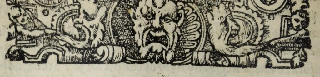 An illustration from La zvcca del Doni fiorentino, divisa in cinqve libri di gran ualore, sotto titolo di poca consideratione .., 1565, leaf 512