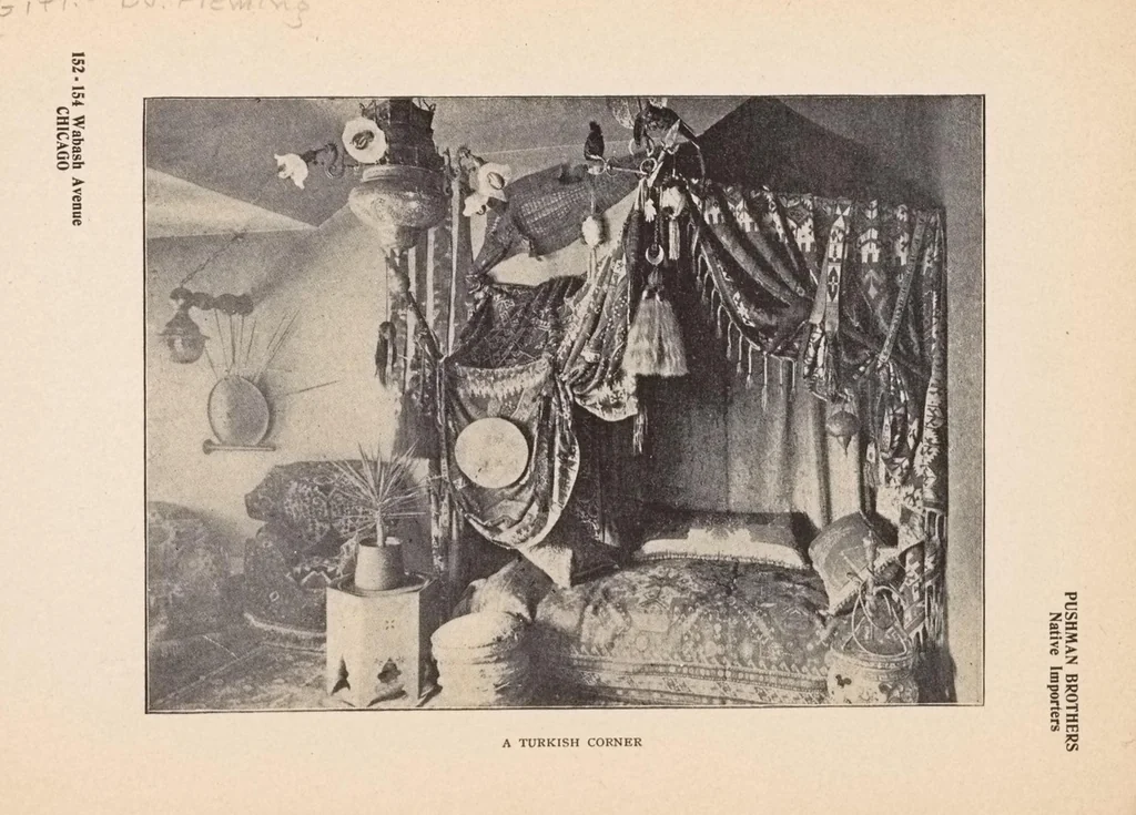An illustration from Art panels from the handlooms of the Far Orient as seen by native rug weavers, 1910, leaf 52