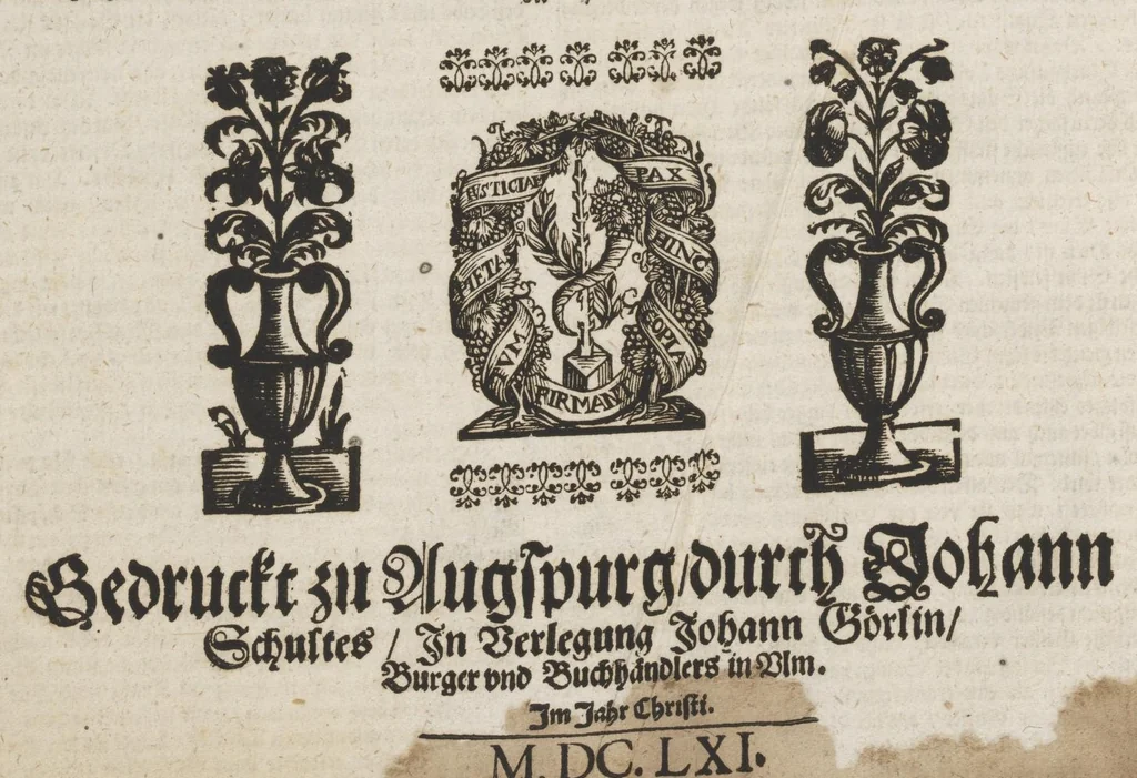 An illustration from Kleiner welt spiegel, das ist, abbildung göttlicher schöpffung an dess menschen leib : mit beygesetzer schrifftlicher Erklärung : so wo zu Gottes Weissheit : als dess menschen selbst erkandtnuss dienend, 1661, leaf 140