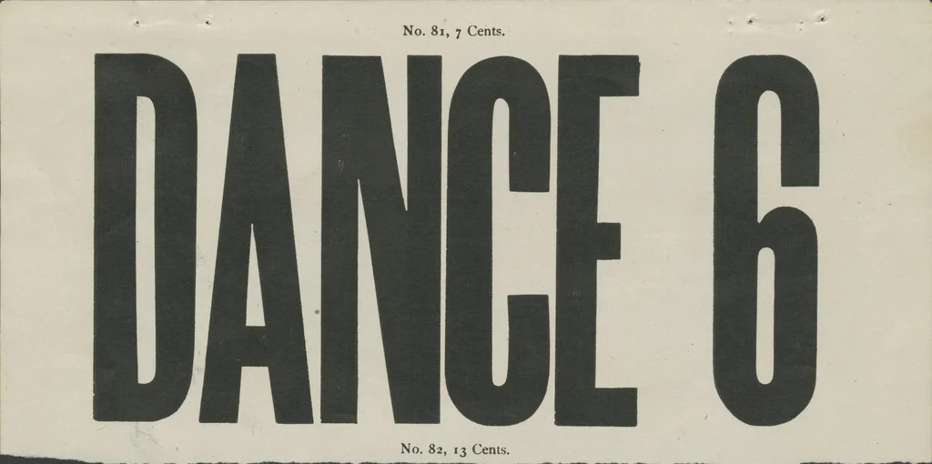 An illustration from Specimens of holly wood type, 1880, leaf 12