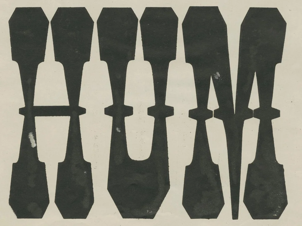 An illustration from Specimens of holly wood type, 1880, leaf 8