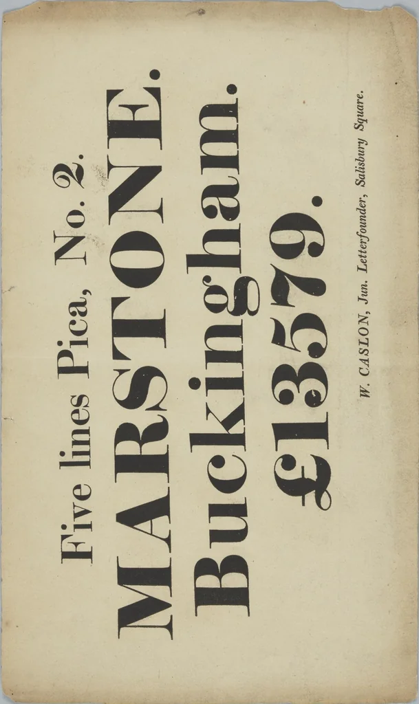 An illustration from [Specimens of printing types], 1792, leaf 10