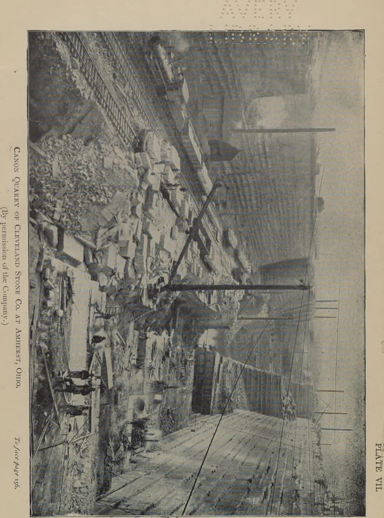 An illustration from Stones for building and decoration, 1910, leaf 184