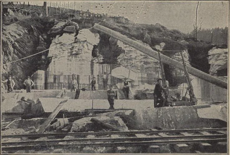 An illustration from Stones for building and decoration, 1910, leaf 258