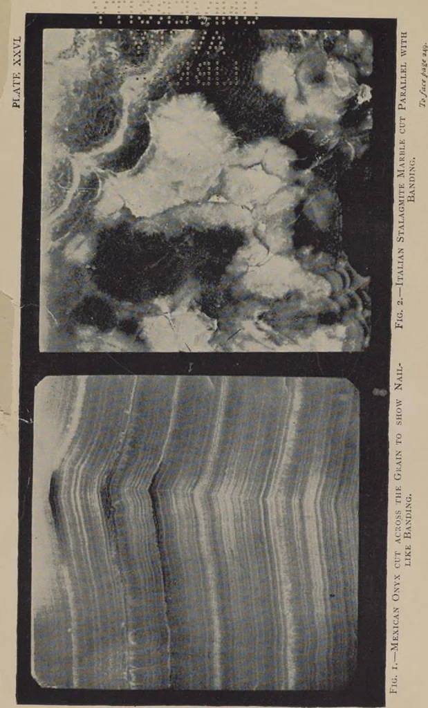 An illustration from Stones for building and decoration, 1910, leaf 315