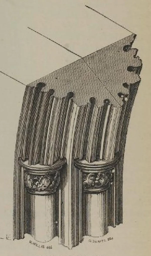 An illustration from A concise glossary of terms used in Grecian, Roman, Italian, and Gothic architecture, 1905, leaf 101