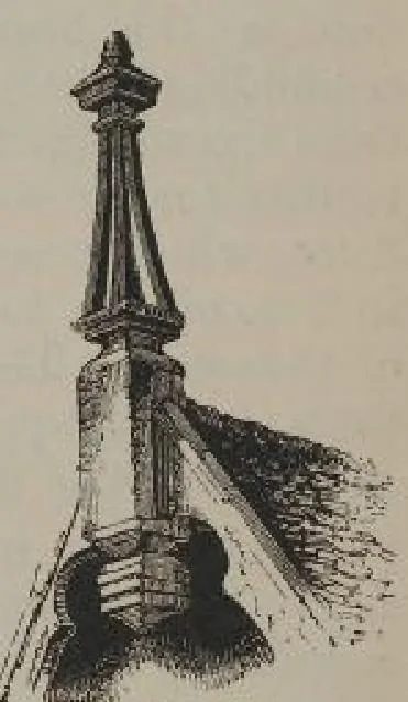 An illustration from A concise glossary of terms used in Grecian, Roman, Italian, and Gothic architecture, 1905, leaf 144