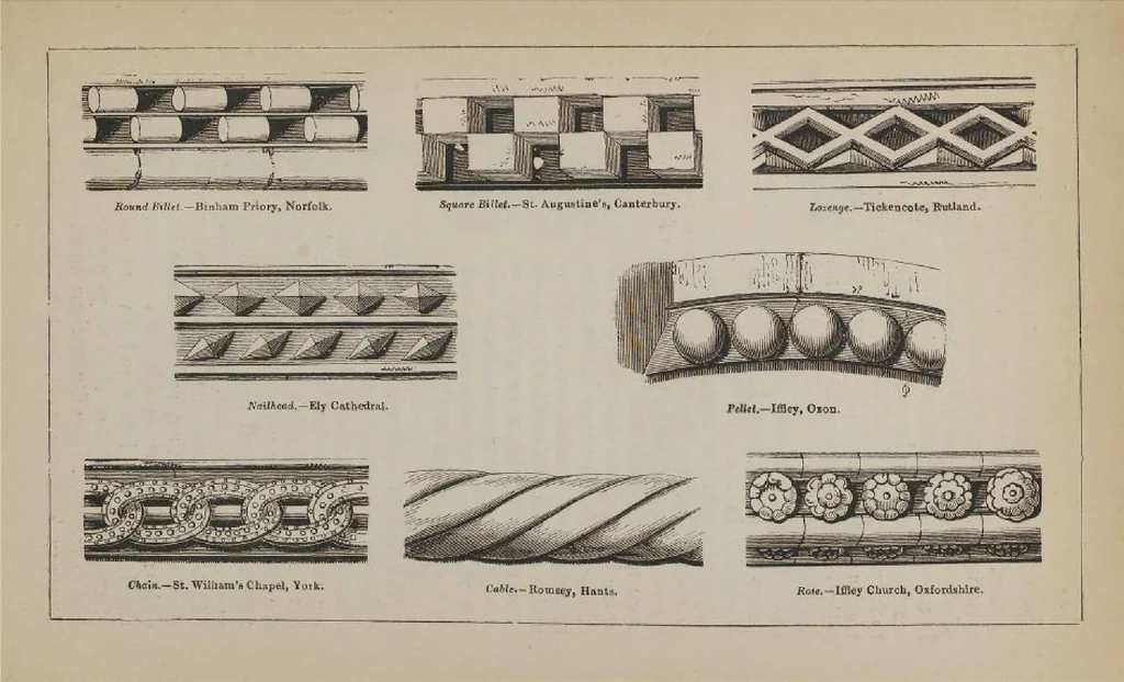 An illustration from A concise glossary of terms used in Grecian, Roman, Italian, and Gothic architecture, 1905, leaf 170