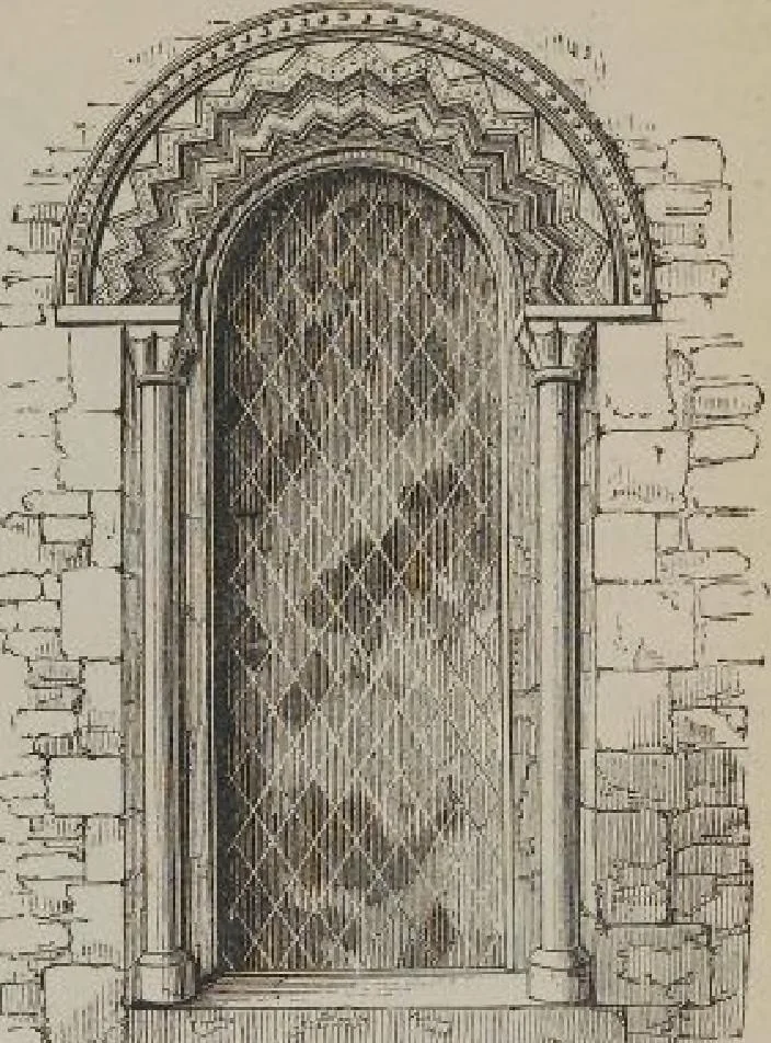 An illustration from A concise glossary of terms used in Grecian, Roman, Italian, and Gothic architecture, 1905, leaf 181
