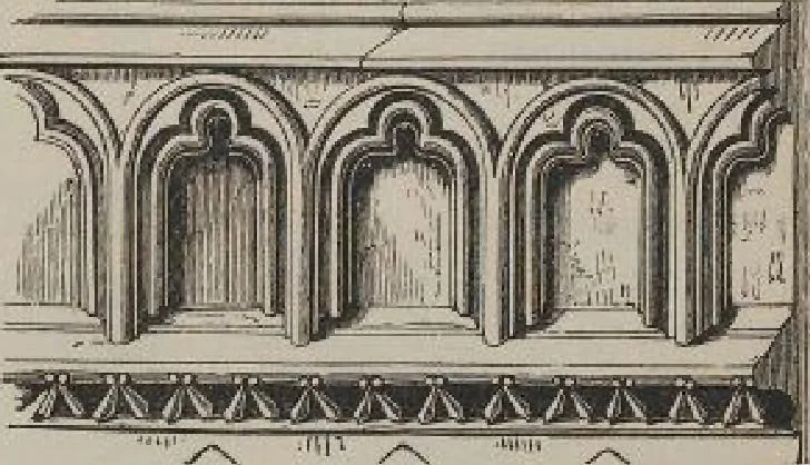 An illustration from A concise glossary of terms used in Grecian, Roman, Italian, and Gothic architecture, 1905, leaf 194