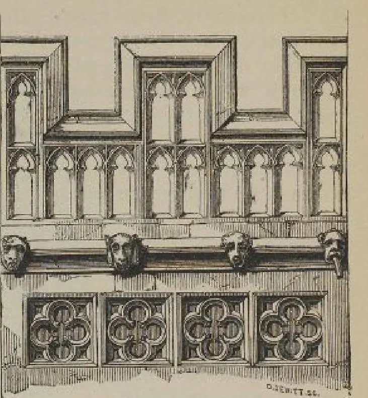 An illustration from A concise glossary of terms used in Grecian, Roman, Italian, and Gothic architecture, 1905, leaf 195