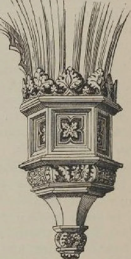An illustration from A concise glossary of terms used in Grecian, Roman, Italian, and Gothic architecture, 1905, leaf 198