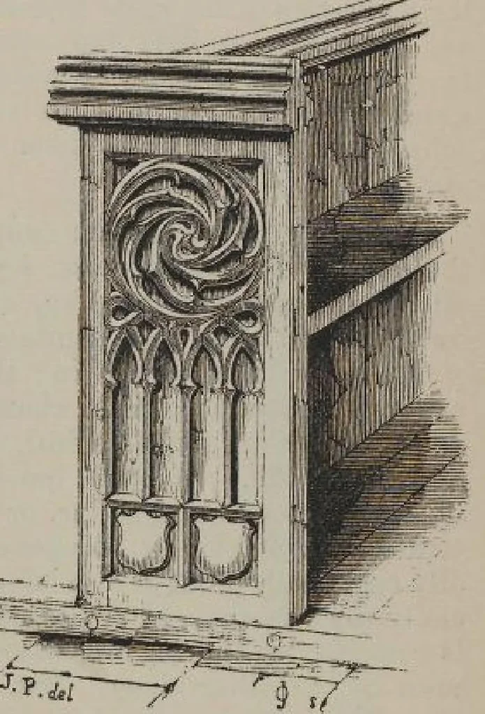 An illustration from A concise glossary of terms used in Grecian, Roman, Italian, and Gothic architecture, 1905, leaf 205