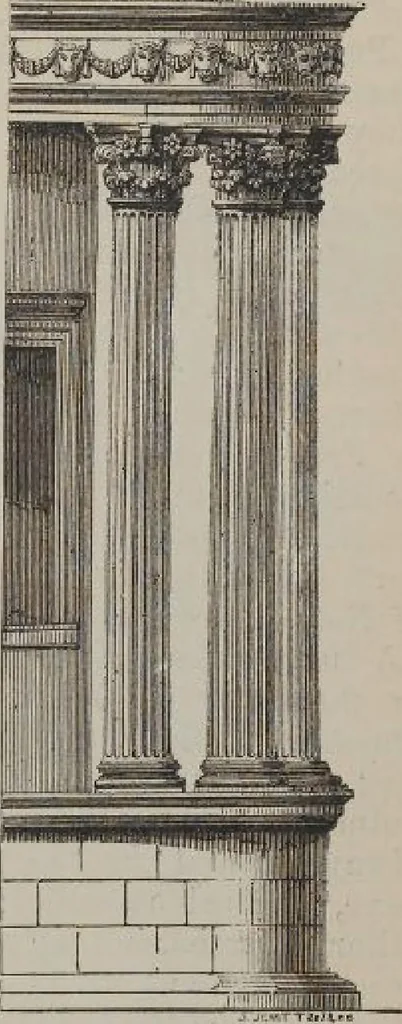 An illustration from A concise glossary of terms used in Grecian, Roman, Italian, and Gothic architecture, 1905, leaf 221
