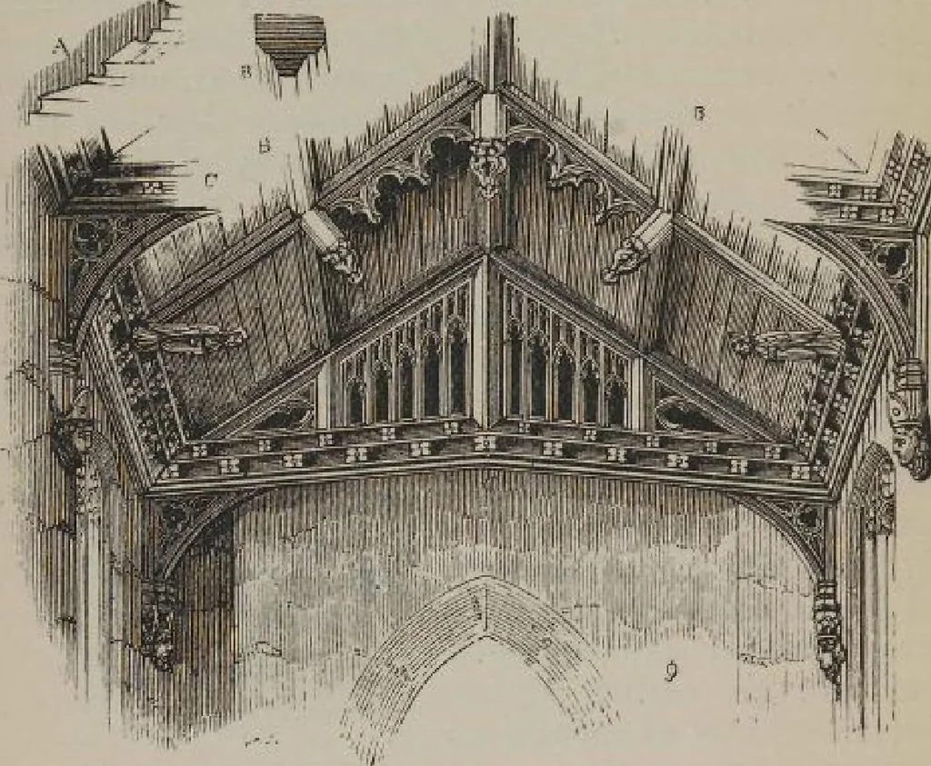 An illustration from A concise glossary of terms used in Grecian, Roman, Italian, and Gothic architecture, 1905, leaf 244
