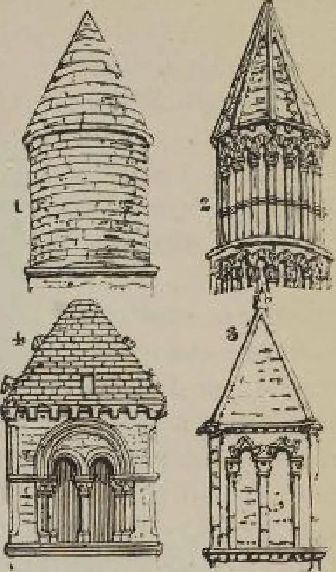 An illustration from A concise glossary of terms used in Grecian, Roman, Italian, and Gothic architecture, 1905, leaf 268