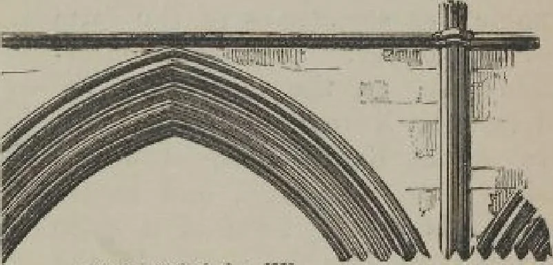 An illustration from A concise glossary of terms used in Grecian, Roman, Italian, and Gothic architecture, 1905, leaf 279