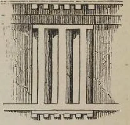 An illustration from A concise glossary of terms used in Grecian, Roman, Italian, and Gothic architecture, 1905, leaf 317