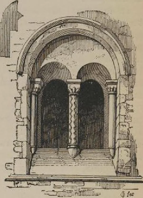 An illustration from A concise glossary of terms used in Grecian, Roman, Italian, and Gothic architecture, 1905, leaf 330