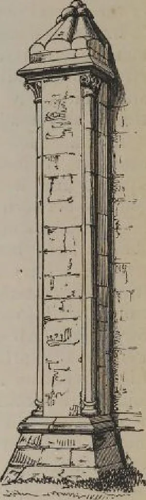 An illustration from A concise glossary of terms used in Grecian, Roman, Italian, and Gothic architecture, 1905, leaf 55