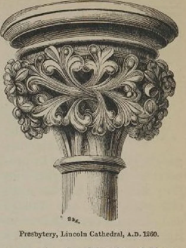 An illustration from A concise glossary of terms used in Grecian, Roman, Italian, and Gothic architecture, 1905, leaf 63