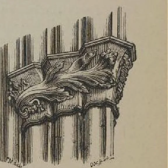 An illustration from A concise glossary of terms used in Grecian, Roman, Italian, and Gothic architecture, 1905, leaf 64
