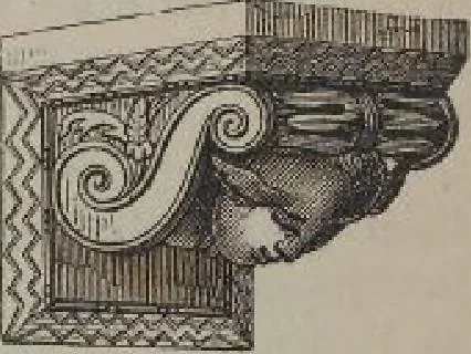 An illustration from A concise glossary of terms used in Grecian, Roman, Italian, and Gothic architecture, 1905, leaf 82