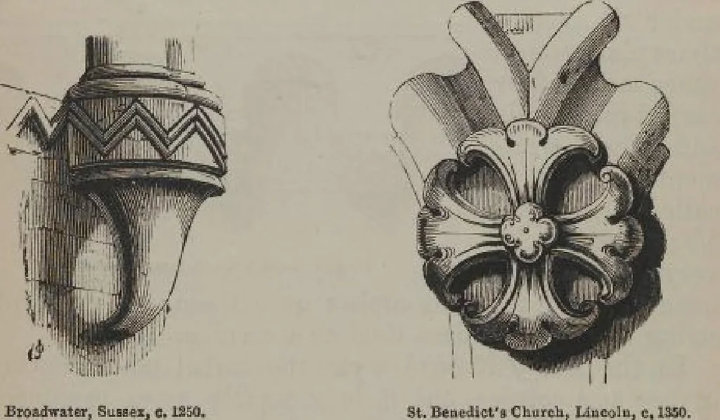 An illustration from A concise glossary of terms used in Grecian, Roman, Italian, and Gothic architecture, 1905, leaf 88