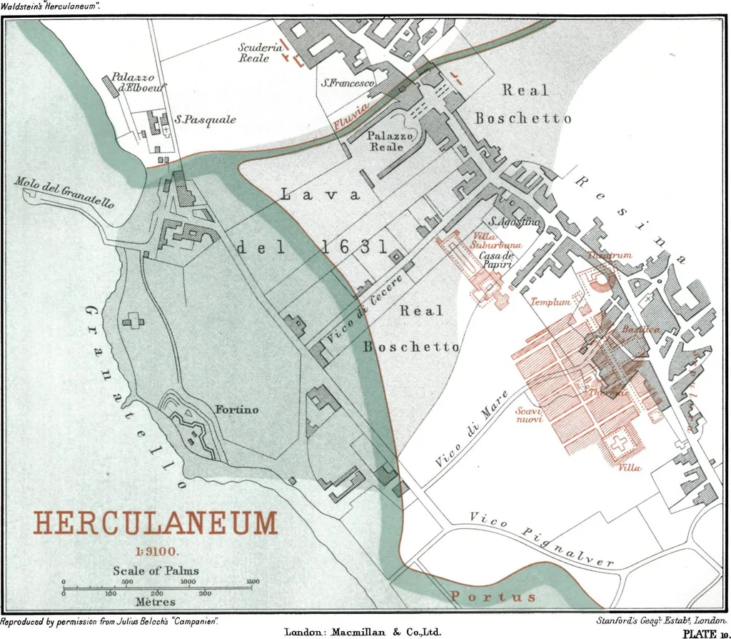 An illustration from Herculaneum, past, present & future, 1908, leaf 115