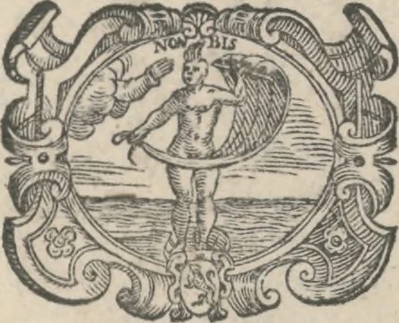 An illustration from Mondi celesti, terrestri, et infernali, 1583, leaf 2