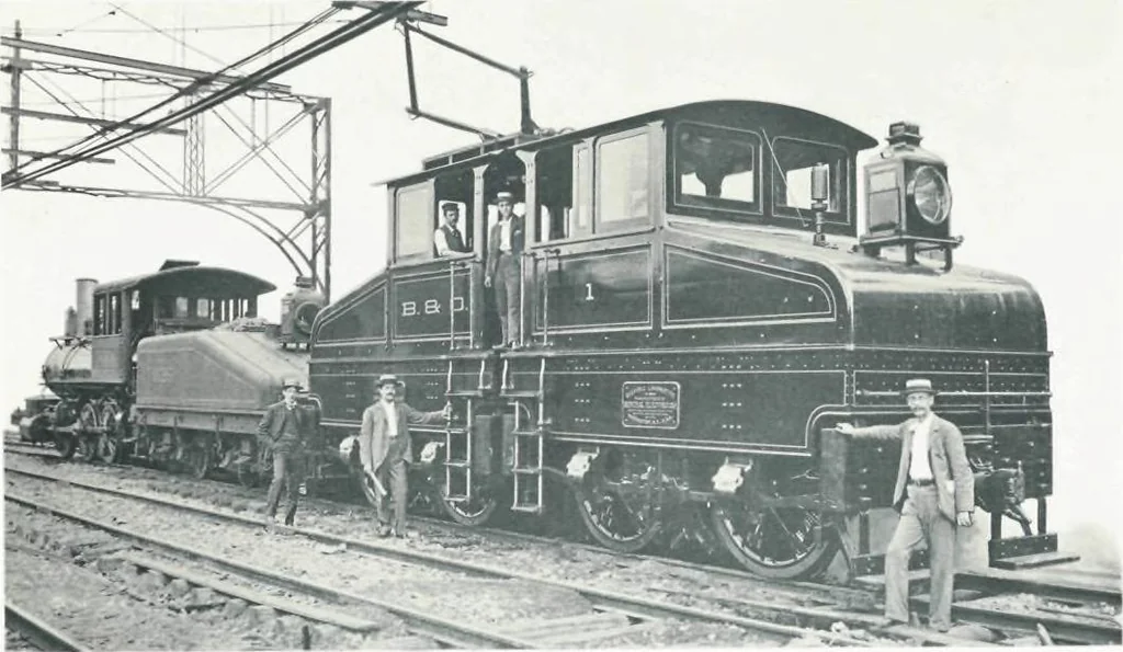 An illustration from Engineering problems in electric elevated and suburban railroading, 1899, leaf 10
