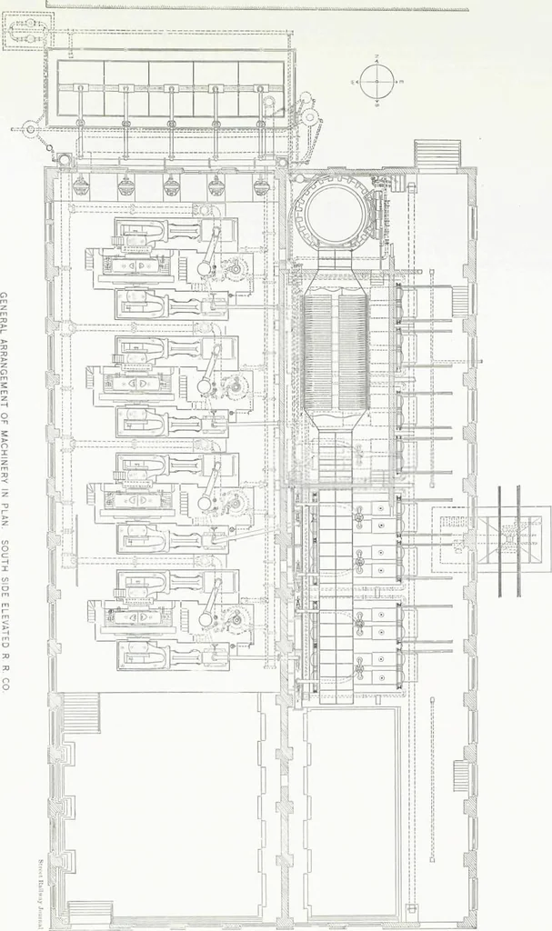 An illustration from Engineering problems in electric elevated and suburban railroading, 1899, leaf 22