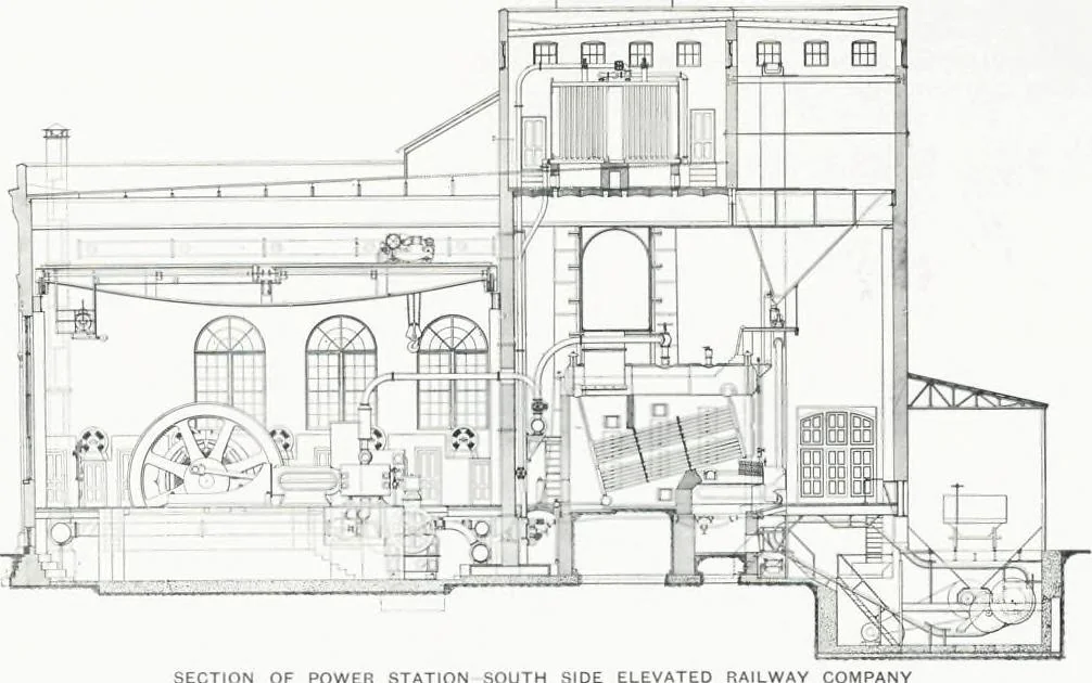 An illustration from Engineering problems in electric elevated and suburban railroading, 1899, leaf 23