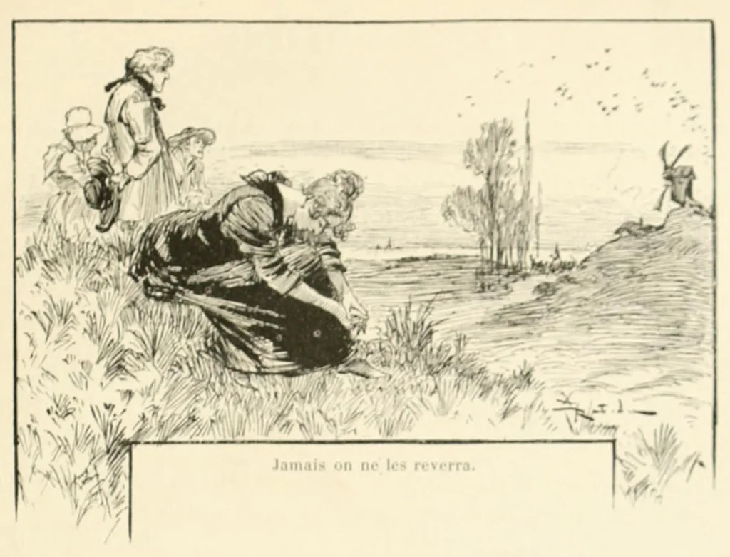 An illustration from Le 19e siècle, 1888, leaf 61