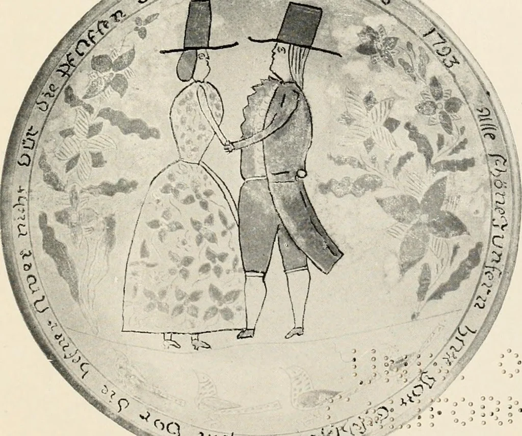 An illustration from Lead glazed pottery. Part first (common clays): plain glazed, sgraffito and slip-decorated wares, 1907, leaf 36