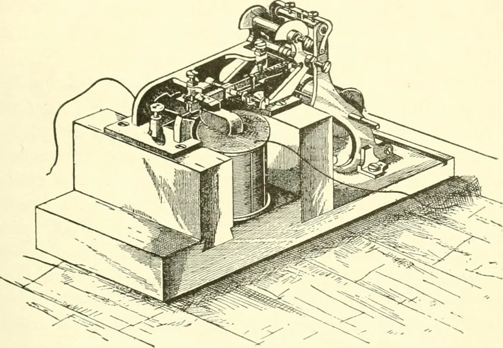 An illustration from Leading American inventors, 1912, leaf 210