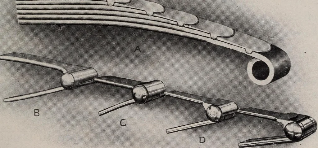 An illustration from Leaf springs, their characteristics and methods of specification; a hand-book of useful information relating to automobile leaf springs, their manufacture, methods of specification, details and characteristics, 1912, leaf 28