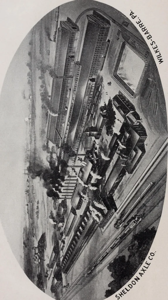 An illustration from Leaf springs, their characteristics and methods of specification; a hand-book of useful information relating to automobile leaf springs, their manufacture, methods of specification, details and characteristics, 1912, leaf 7