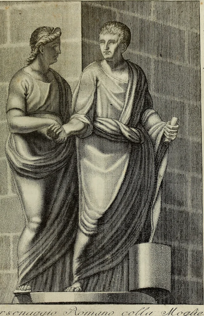 An illustration from Le antiche iscrizioni di Palermo : raccolte, e spiegate sotto gli auspizi dell'eccellentissimo Senato palermitano, grande di Spagna di prima classe, 1762, leaf 310
