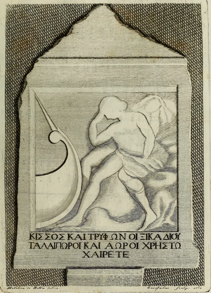 An illustration from Le antiche iscrizioni di Palermo : raccolte, e spiegate sotto gli auspizi dell'eccellentissimo Senato palermitano, grande di Spagna di prima classe, 1762, leaf 68