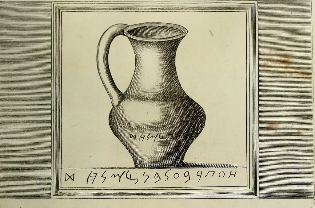 An illustration from Le antiche iscrizioni di Palermo : raccolte, e spiegate sotto gli auspizi dell'eccellentissimo Senato palermitano, grande di Spagna di prima classe, 1762, leaf 92