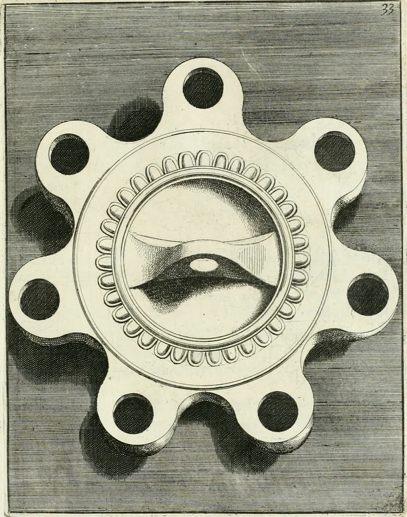 An illustration from Le antiche lucerne sepolcrali figurate : raccolte dalle caue sotterranee e grotte di Roma, nelle quali si contengono molte erudite memorie, 1691, leaf 282