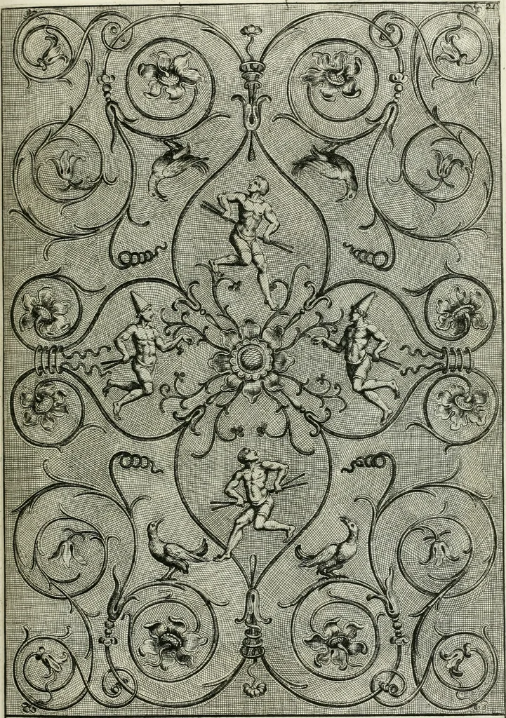 An illustration from Le antiche lucerne sepolcrali figurate : raccolte dalle caue sotterranee e grotte di Roma, nelle quali si contengono molte erudite memorie, 1691, leaf 84